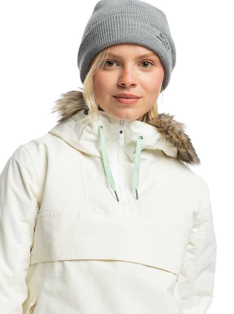Accessoires Roxy Folker Beanie Femme Grise | 403179BRN