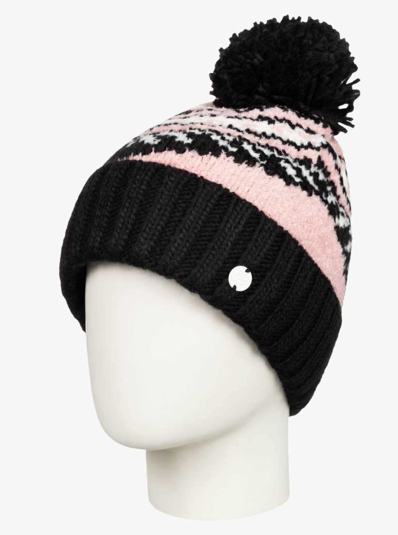 Accessoires Roxy Hateya Beanie Femme Noir | 640271IAG