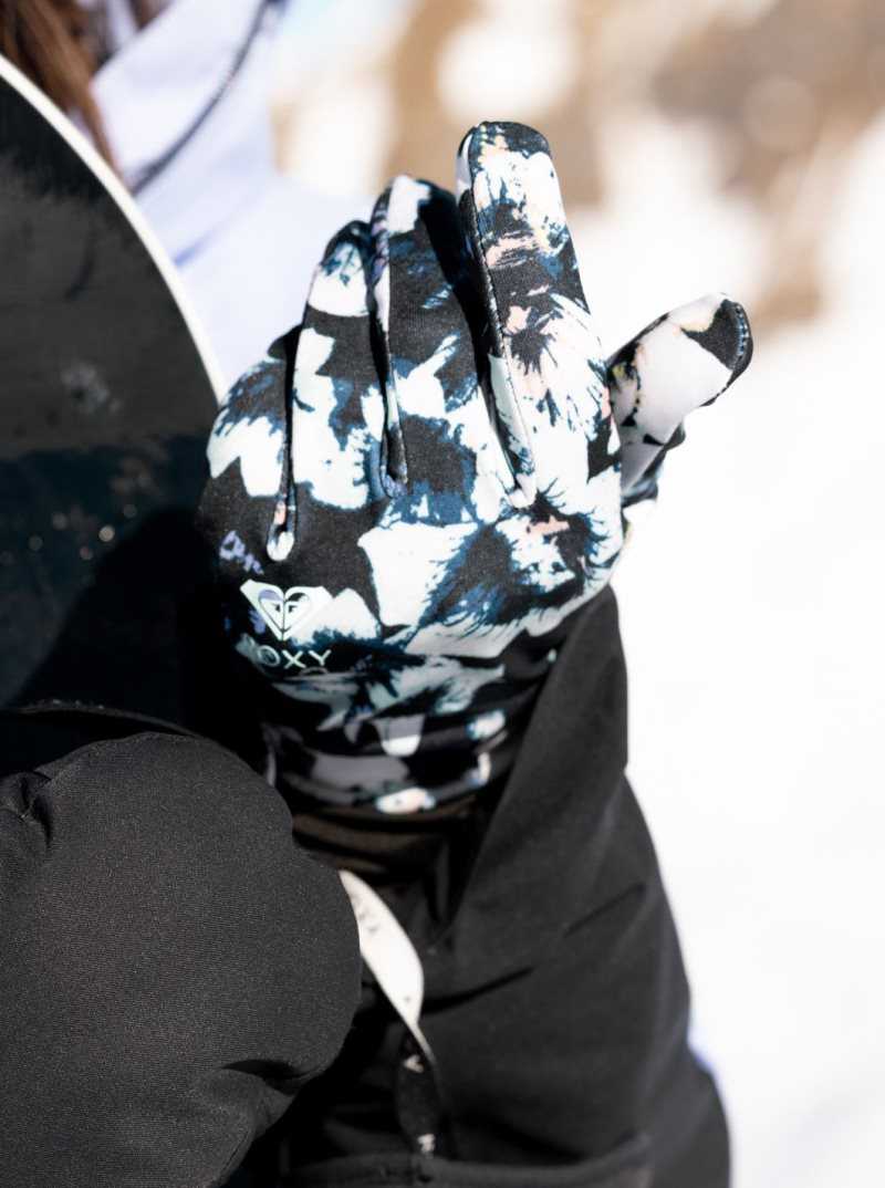 Accessoires Roxy HydroSmart Snowboard/Ski Glove Liner Femme Noir | 930871WXU