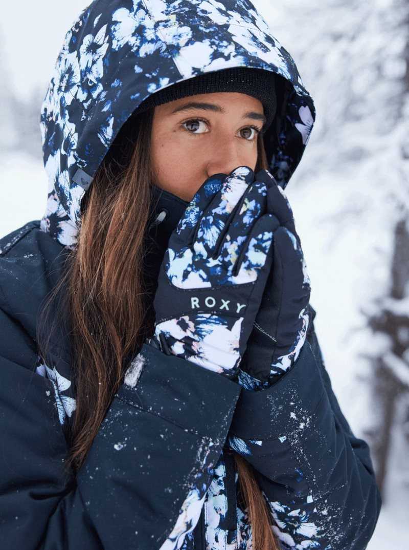 Accessoires Roxy Jetty Snowboard/Ski Gloves Femme Noir | 396724LFS