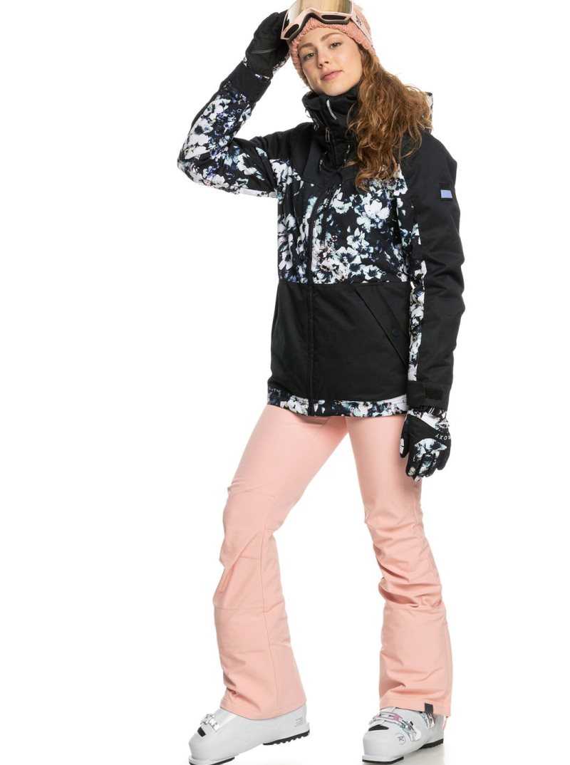 Accessoires Roxy Jetty Snowboard/Ski Gloves Femme Noir | 396724LFS