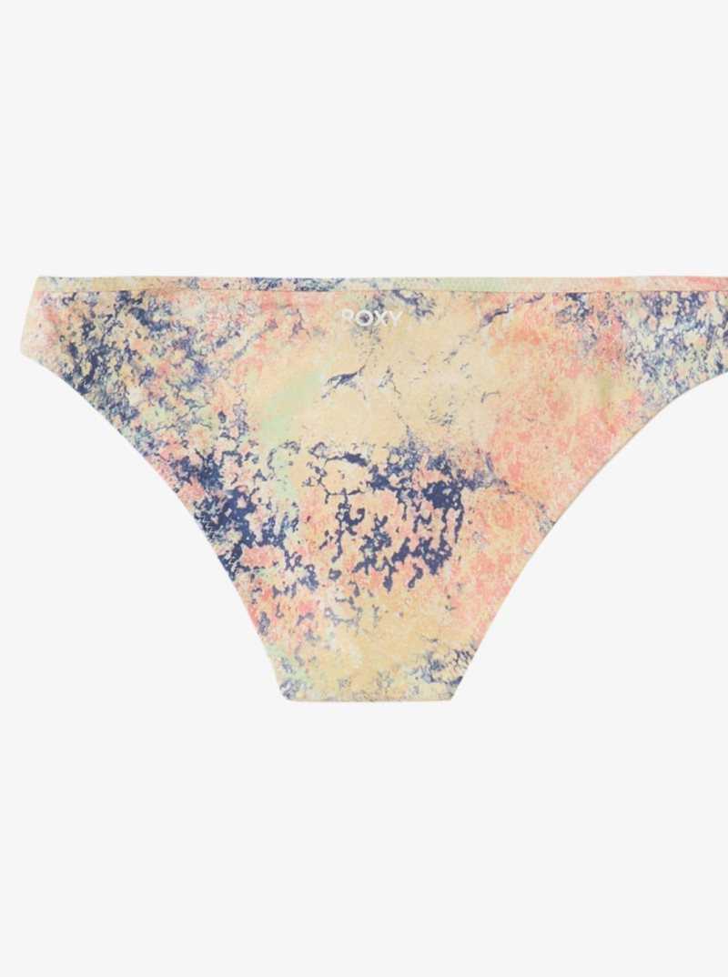 Bas De Bikini Roxy Active Regular Coverage Femme Blanche Vert | 702968HGY