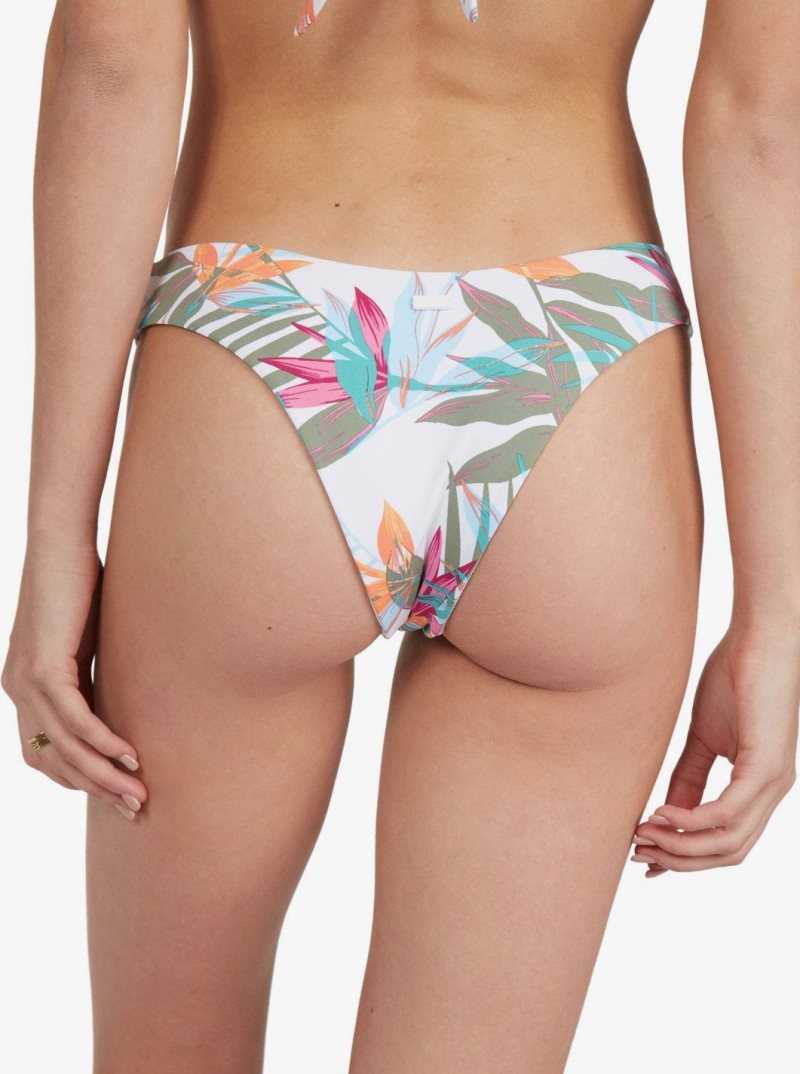 Bas De Bikini Roxy Beach Classics Cheeky Femme Blanche | 420815XKZ