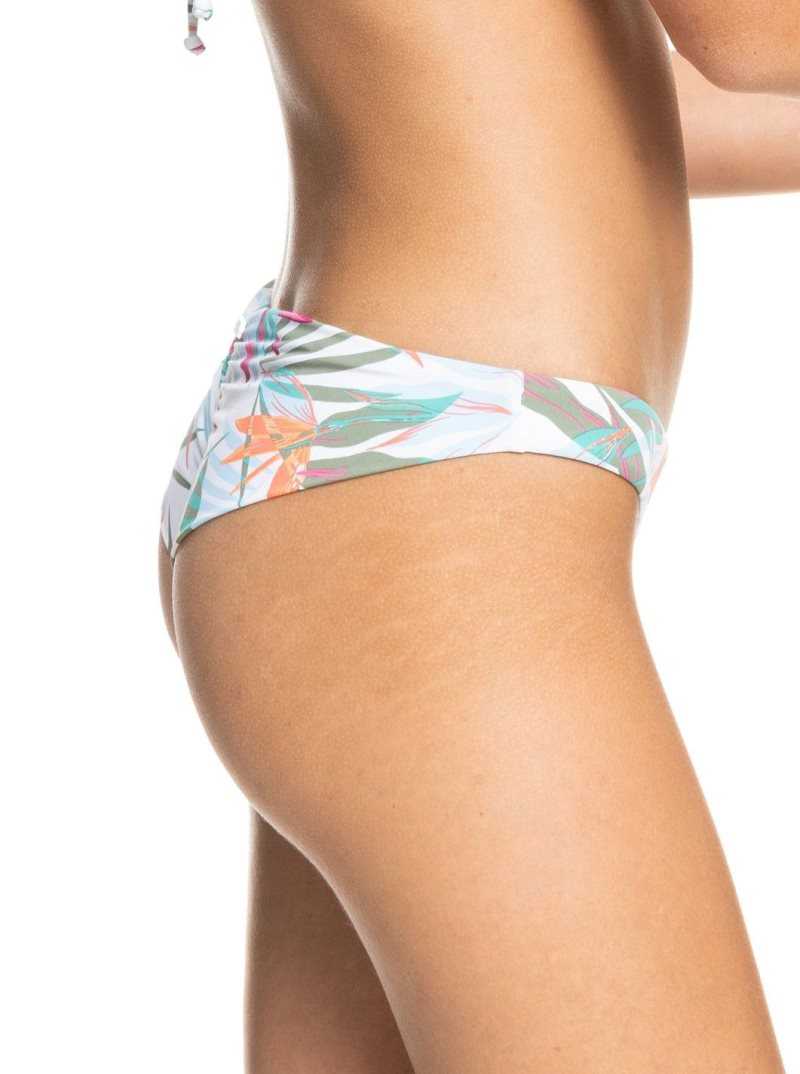 Bas De Bikini Roxy Beach Classics Cheeky Femme Blanche | 675293CGT