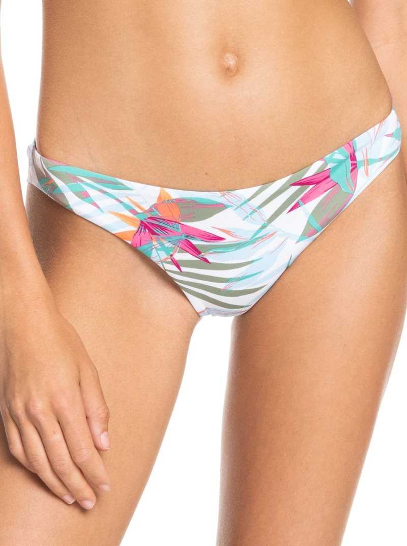 Bas De Bikini Roxy Beach Classics Cheeky Femme Blanche | 675293CGT