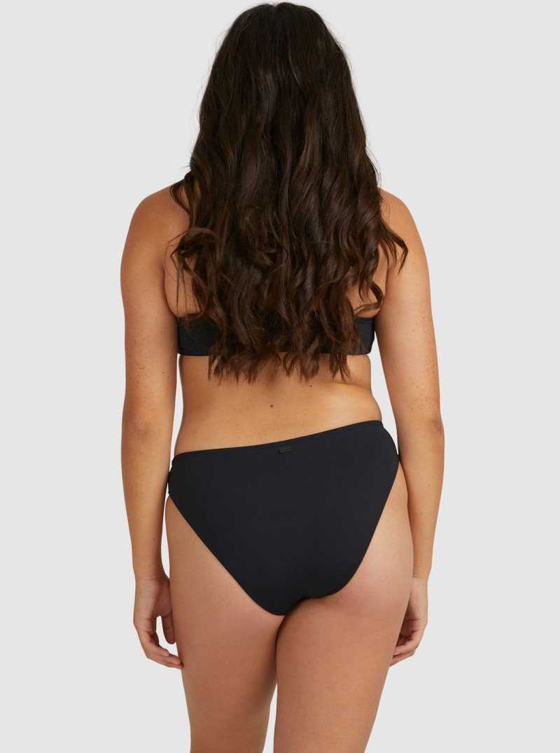 Bas De Bikini Roxy Beach Classics Full Femme Noir | 647059HIV