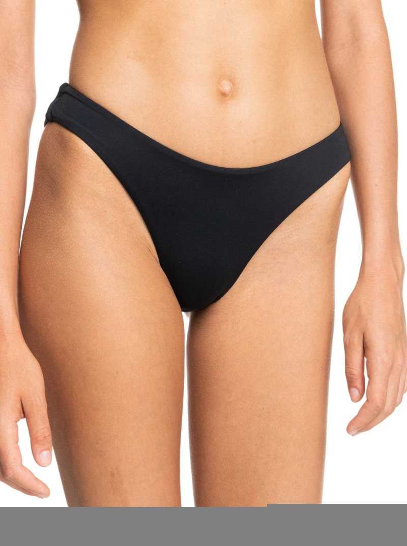 Bas De Bikini Roxy Beach Classics High Leg Femme Grise Foncé | 034869COS