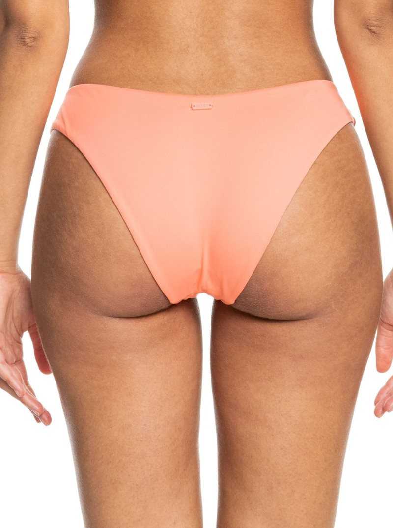 Bas De Bikini Roxy Beach Classics High Leg Femme Corail | 963725VYC