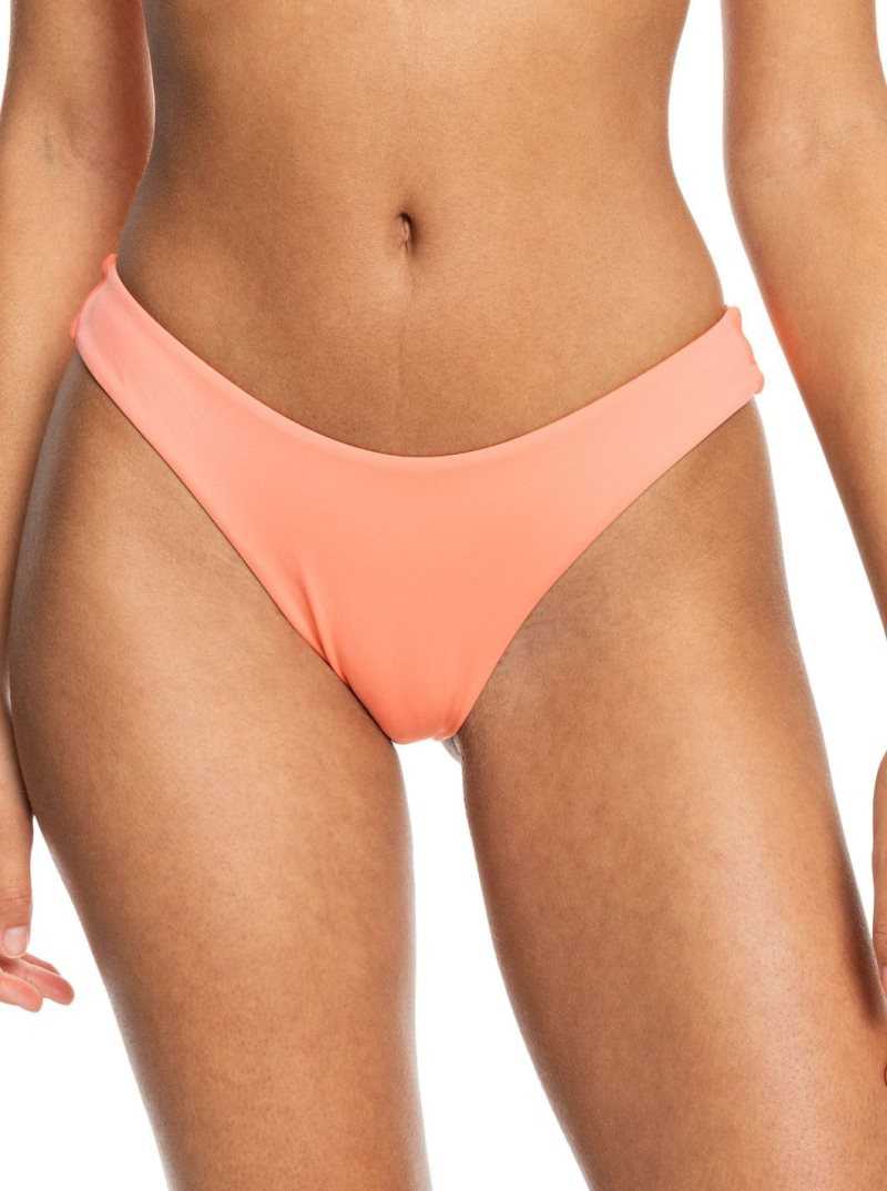 Bas De Bikini Roxy Beach Classics High Leg Femme Corail | 963725VYC