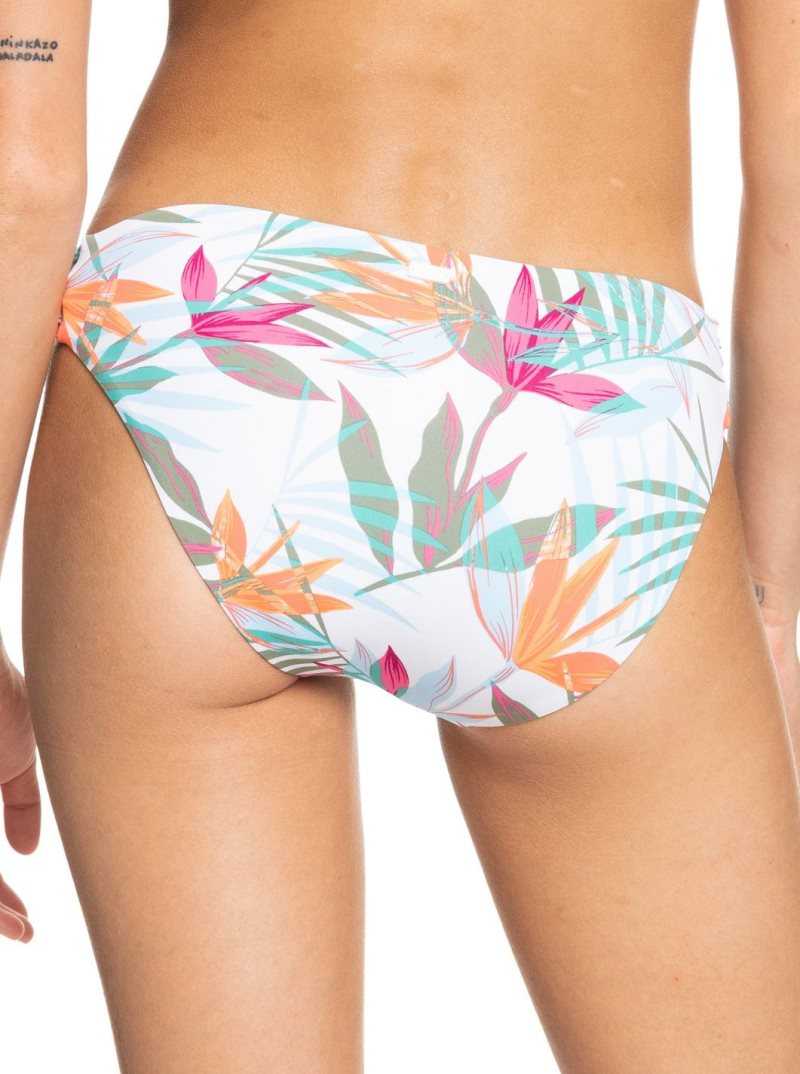 Bas De Bikini Roxy Beach Classics Hipster Femme Blanche | 984102MYX