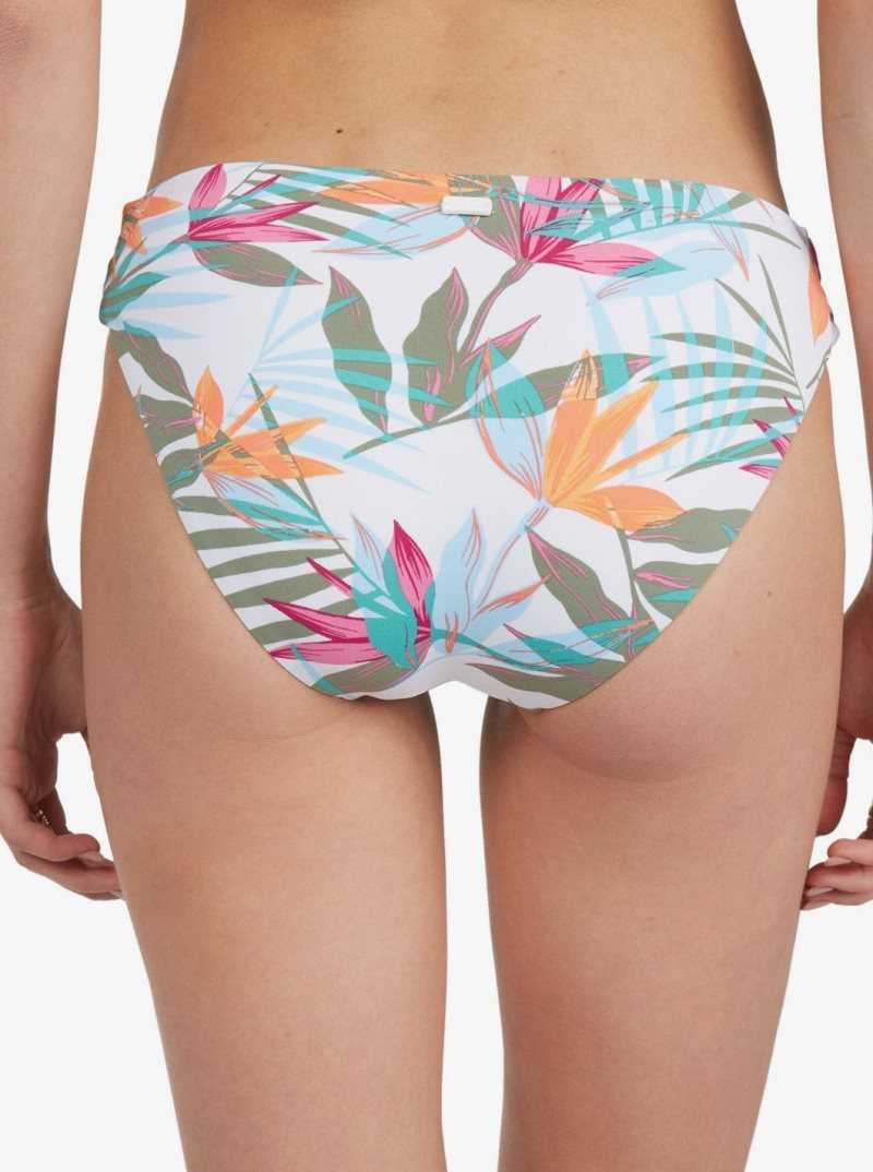 Bas De Bikini Roxy Beach Classics Hipster Femme Blanche | 984102MYX