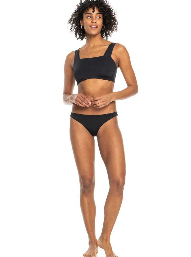 Bas De Bikini Roxy Beach Classics Mini Femme Grise Foncé | 195730BQH