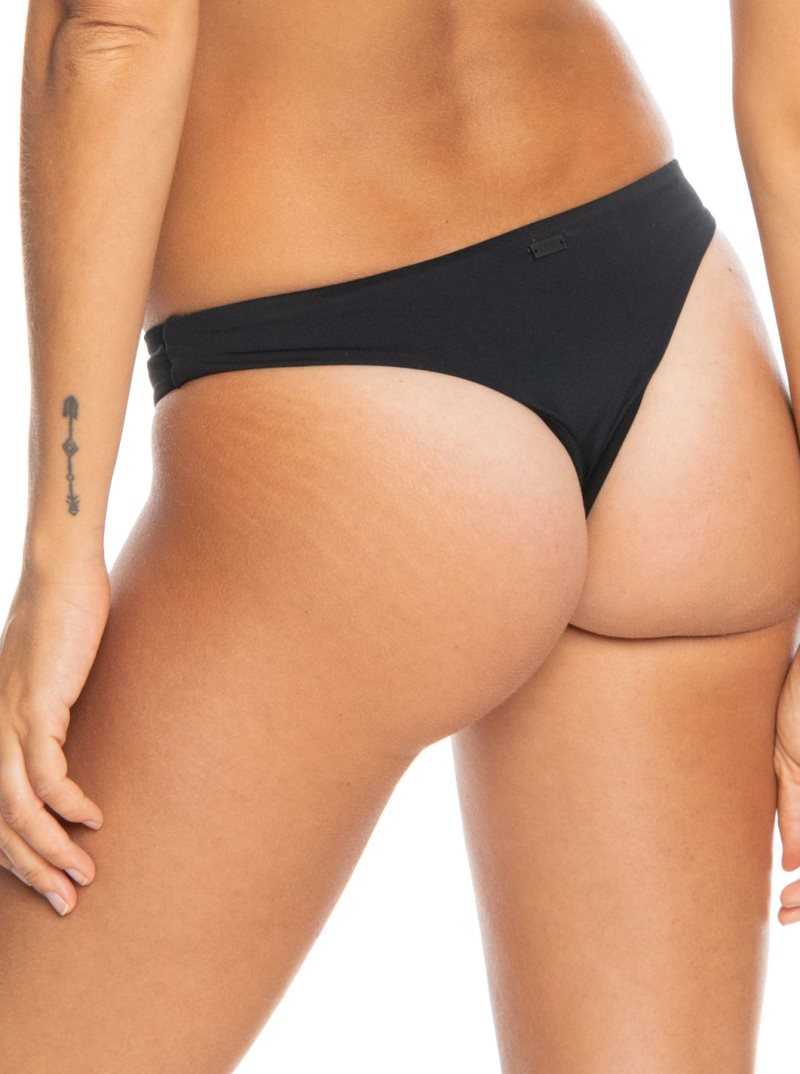 Bas De Bikini Roxy Beach Classics Mini Femme Grise Foncé | 638409VAH