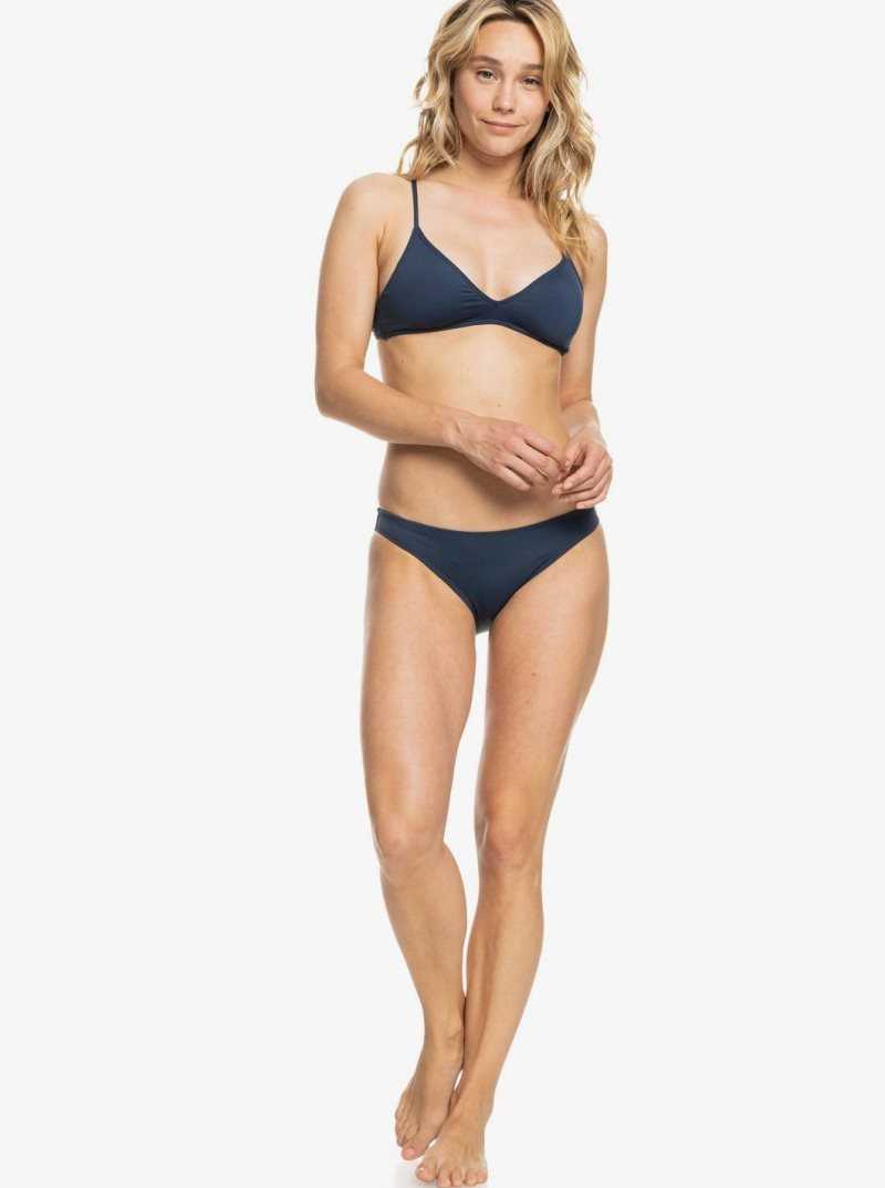 Bas De Bikini Roxy Beach Classics Moderate Femme Indigo | 032614FDE