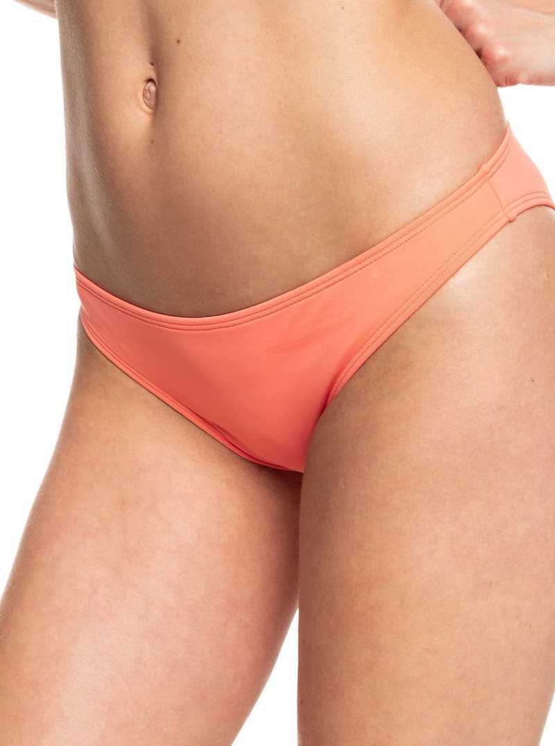 Bas De Bikini Roxy Beach Classics Moderate Femme Corail | 946317LUH