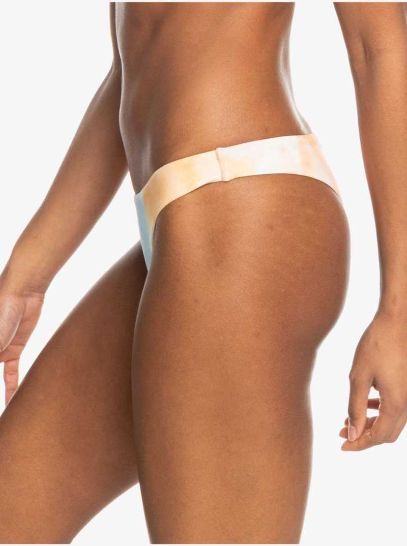 Bas De Bikini Roxy Beach Classics Tanga Femme Multicolore Lavage | 309465CYT