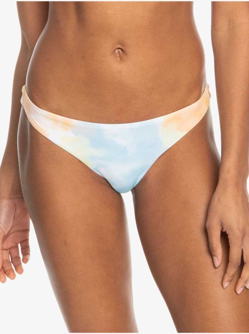 Bas De Bikini Roxy Beach Classics Tanga Femme Multicolore Lavage | 309465CYT