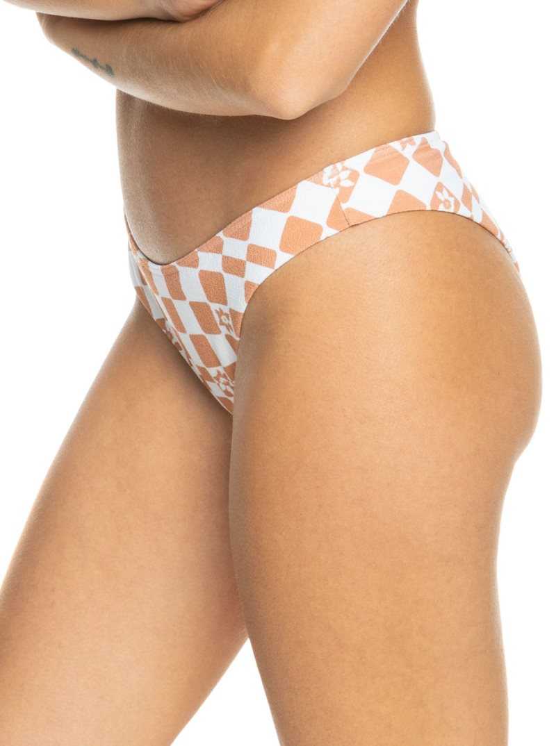 Bas De Bikini Roxy Check It Cheeky Femme Fleur | 864572JHP