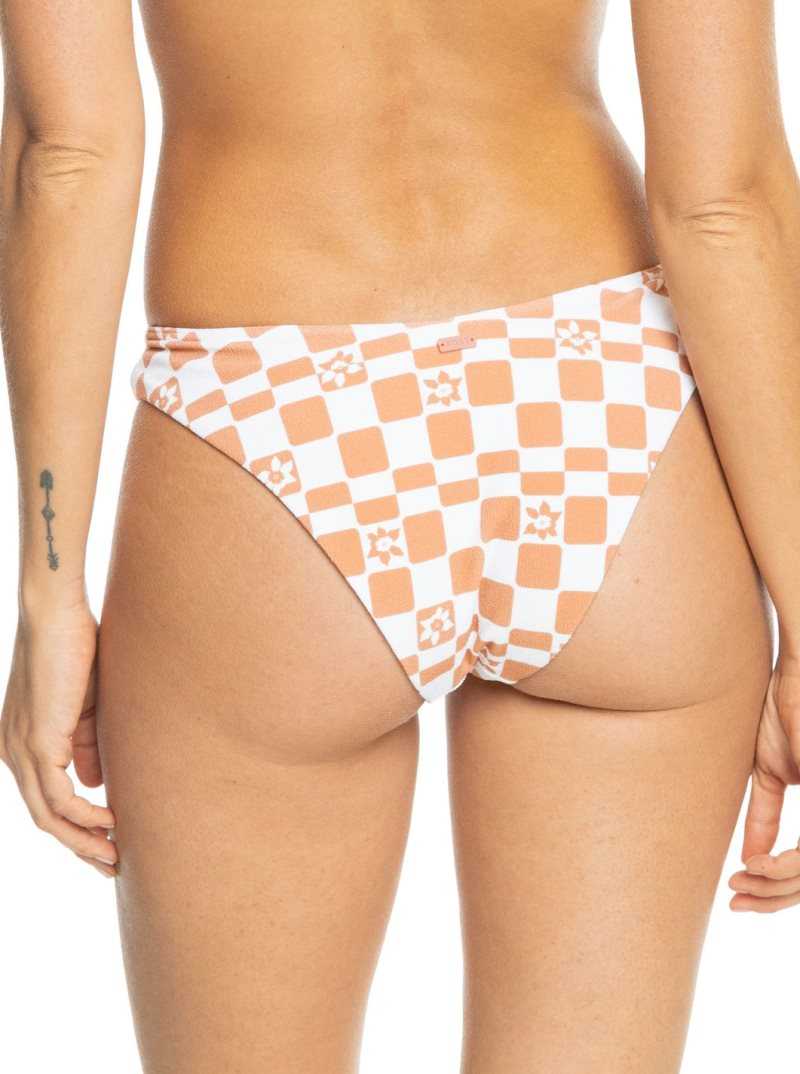 Bas De Bikini Roxy Check It Cheeky Femme Fleur | 864572JHP