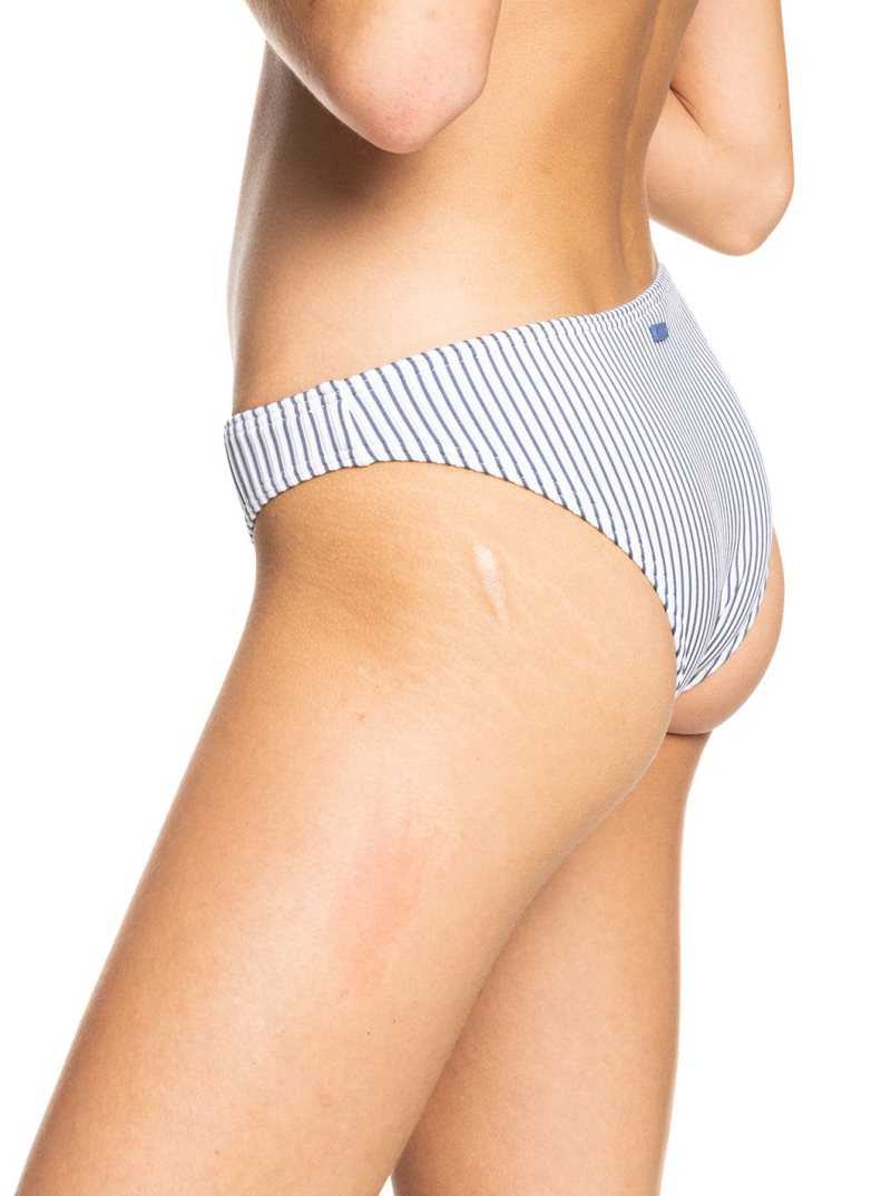 Bas De Bikini Roxy Coastal Escape Medium Femme Bleu | 542798MDL