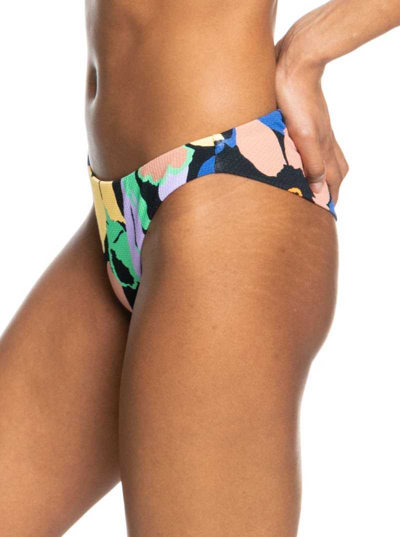 Bas De Bikini Roxy Color Jam Cheeky Femme Grise Foncé Fleur | 153402WUJ