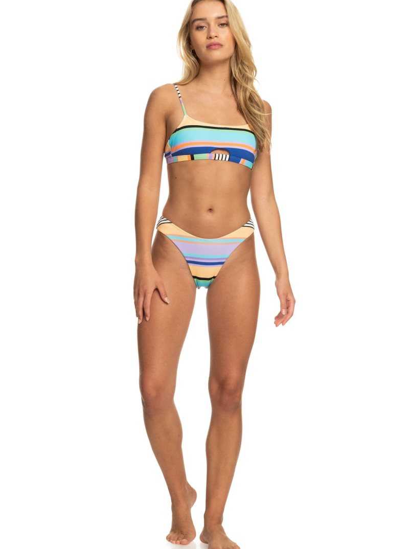 Bas De Bikini Roxy Color Jam Cheeky Femme Grise Foncé | 697238YNV