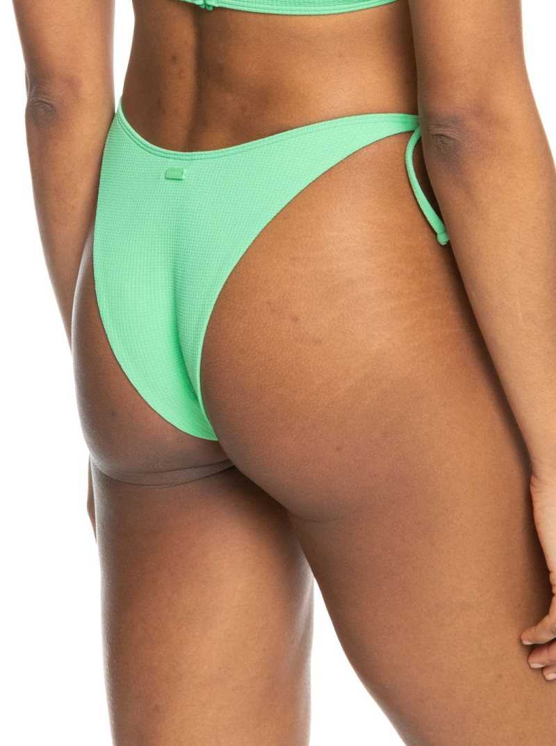 Bas De Bikini Roxy Color Jam Cheeky Femme Vert | 946530QWG