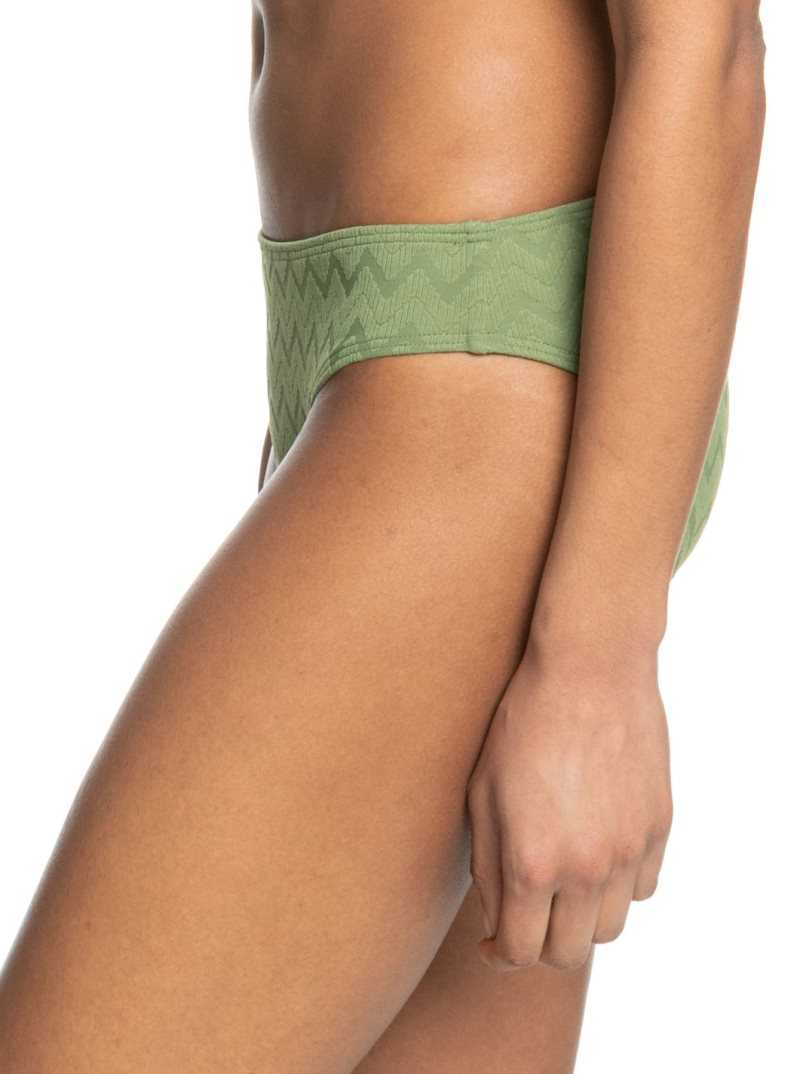 Bas De Bikini Roxy Current Coolness Hipster Femme Vert Olive Vert | 317204EFR
