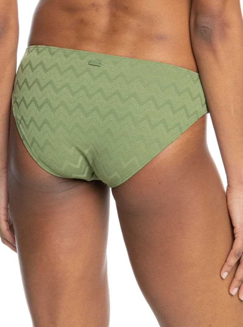 Bas De Bikini Roxy Current Coolness Hipster Femme Vert Olive Vert | 317204EFR