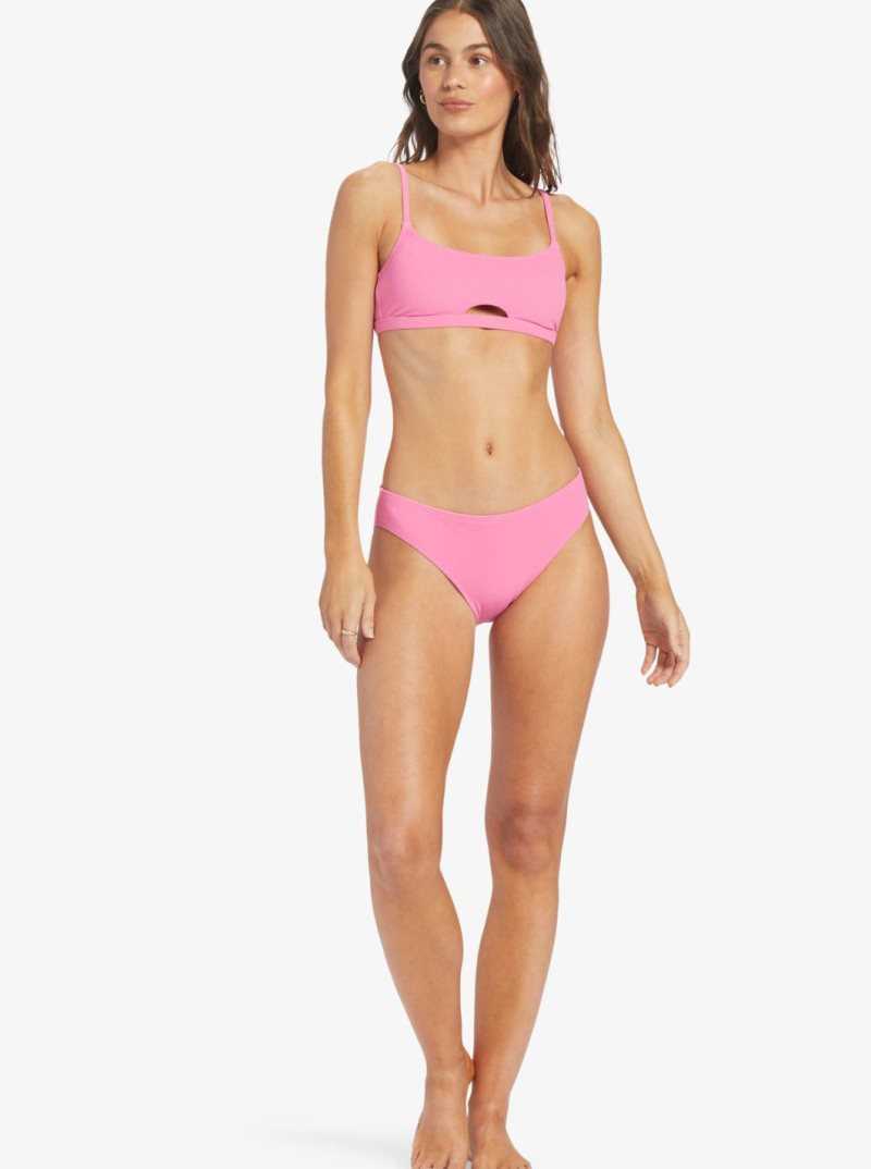 Bas De Bikini Roxy Hawaiian Heat Hipster Femme Rose | 271435AOX