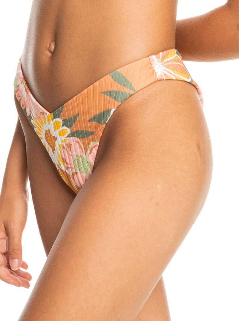 Bas De Bikini Roxy Love Rib High Leg Femme | 592637YQL