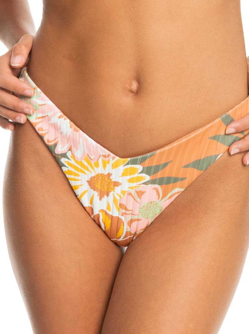 Bas De Bikini Roxy Love Rib High Leg Femme | 592637YQL