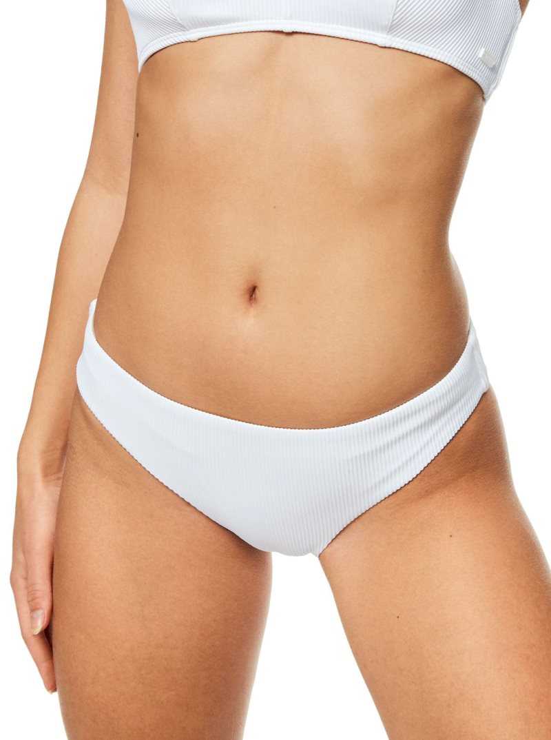 Bas De Bikini Roxy Love The Baja Femme Blanche | 540239QOB