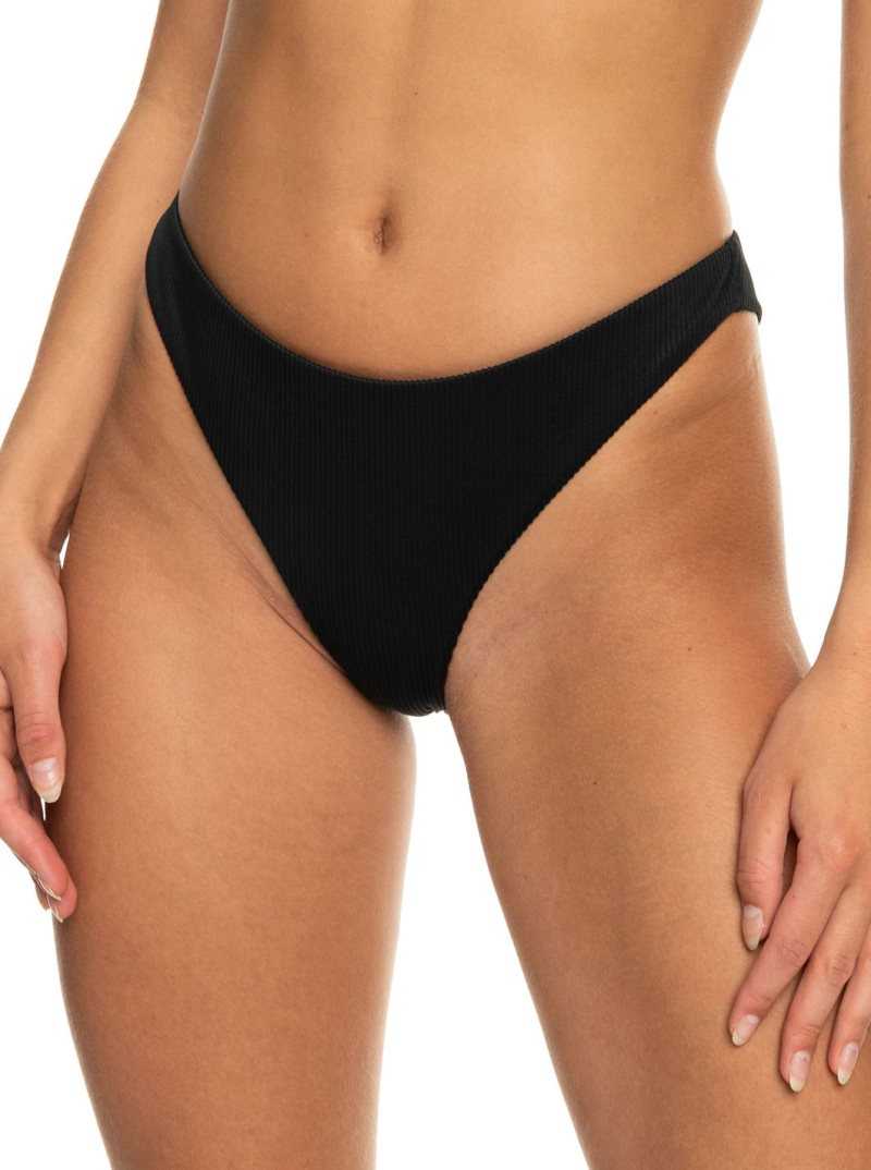 Bas De Bikini Roxy Love The Baja Femme Grise Foncé | 486317SVG
