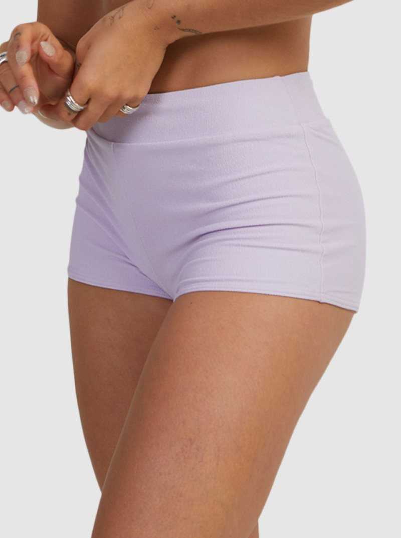 Bas De Bikini Roxy Mimi High Taille Shorty Femme Violette | 840691SAP