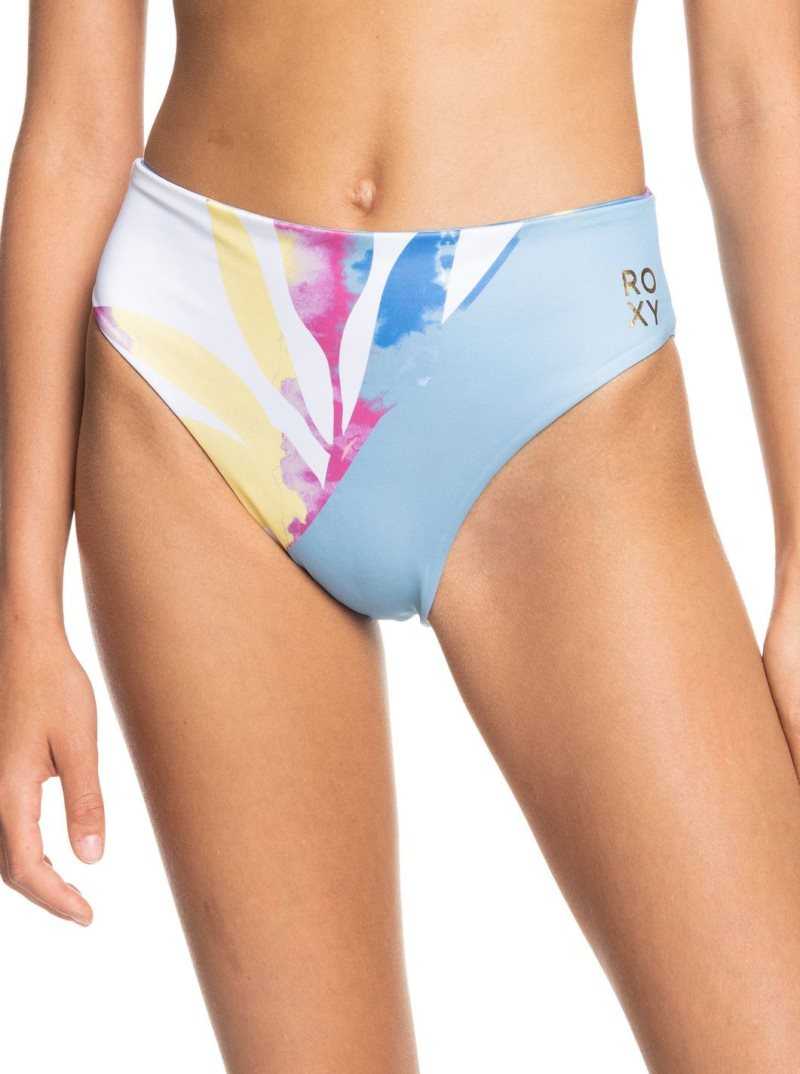 Bas De Bikini Roxy POP SURF Mid Taille Femme | 780495LIC