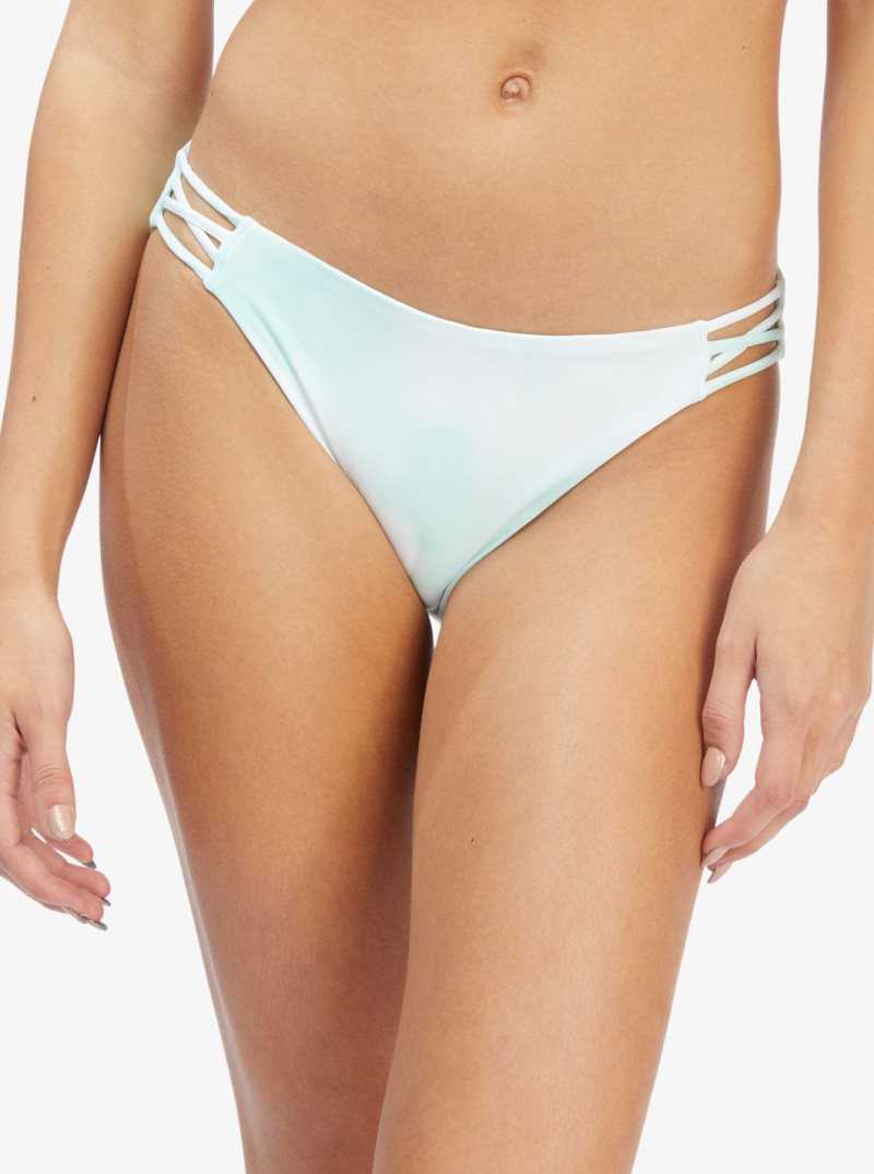 Bas De Bikini Roxy Palm Tree Dreams Regular Reversible Femme Vert | 637590LHY