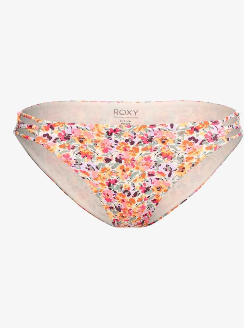 Bas De Bikini Roxy Printed Beach Classics Hipster Femme Rose | 356710EQR