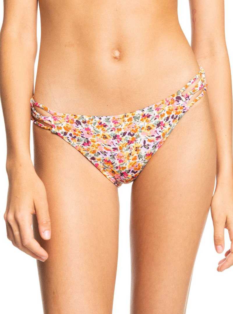 Bas De Bikini Roxy Printed Beach Classics Hipster Femme Rose | 356710EQR