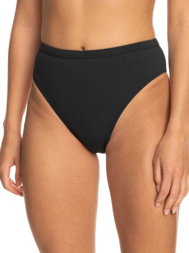 Bas De Bikini Roxy Pro The Backside Moderate Femme Grise Foncé | 283071PIC