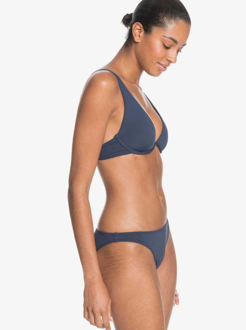 Bas De Bikini Roxy Sd Beach Classics Moderate Bo Separate Femme Indigo | 124385AKP
