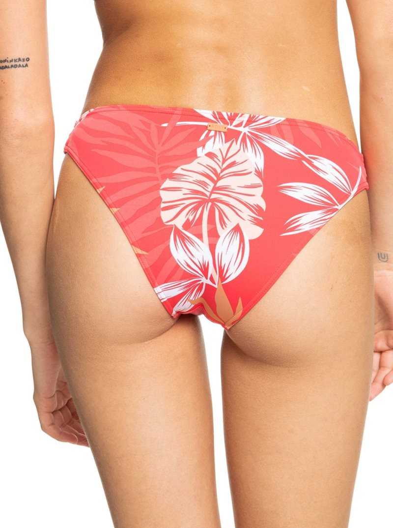 Bas De Bikini Roxy Seaside Tropics Mid-Taille Femme | 706284UBK