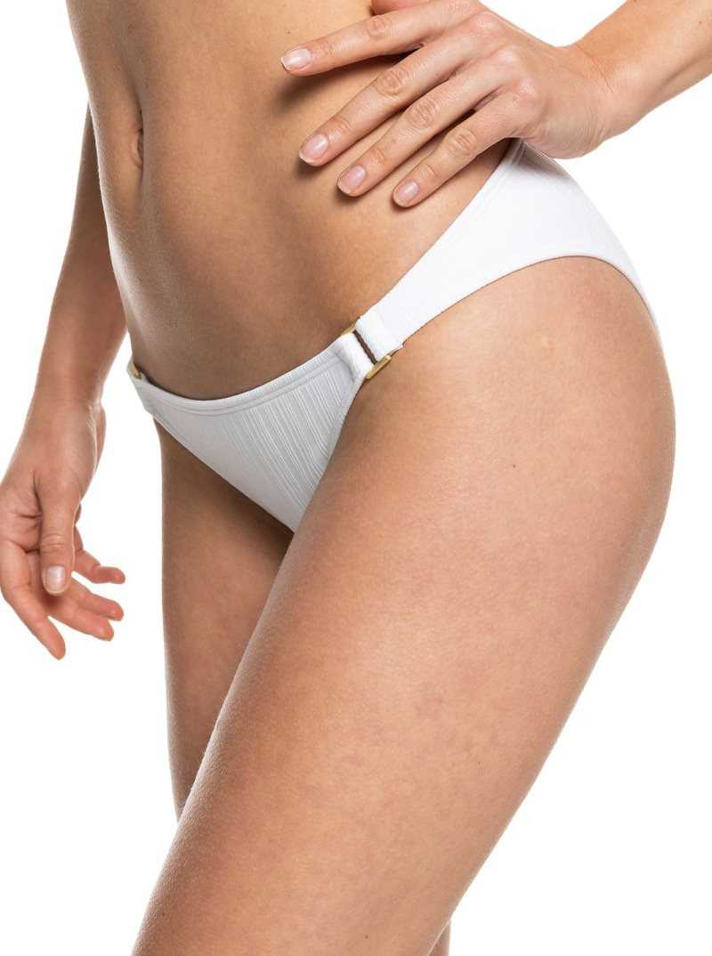 Bas De Bikini Roxy Shadow In The Sun Hipster Femme Blanche | 618207RPB