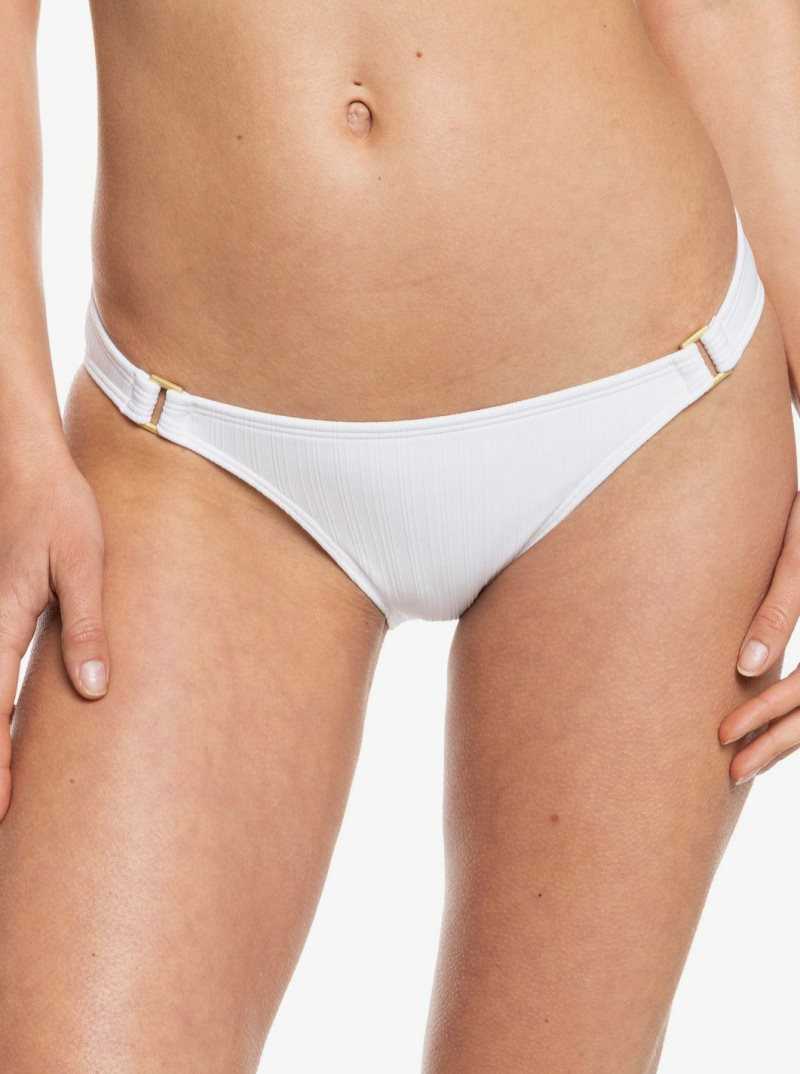 Bas De Bikini Roxy Shadow In The Sun Hipster Femme Blanche | 618207RPB