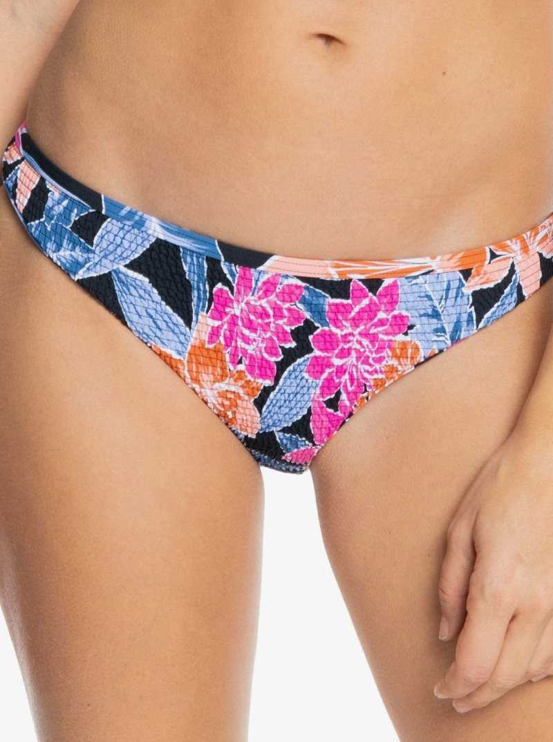 Bas De Bikini Roxy Tropical Oasis Smocked Femme Grise Foncé | 390512ZMY