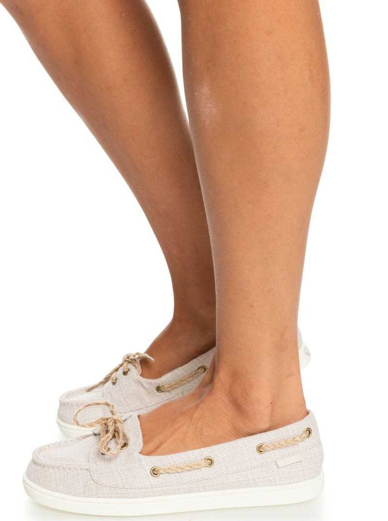 Baskets Roxy Ahoy Femme Marron | 367241AKX