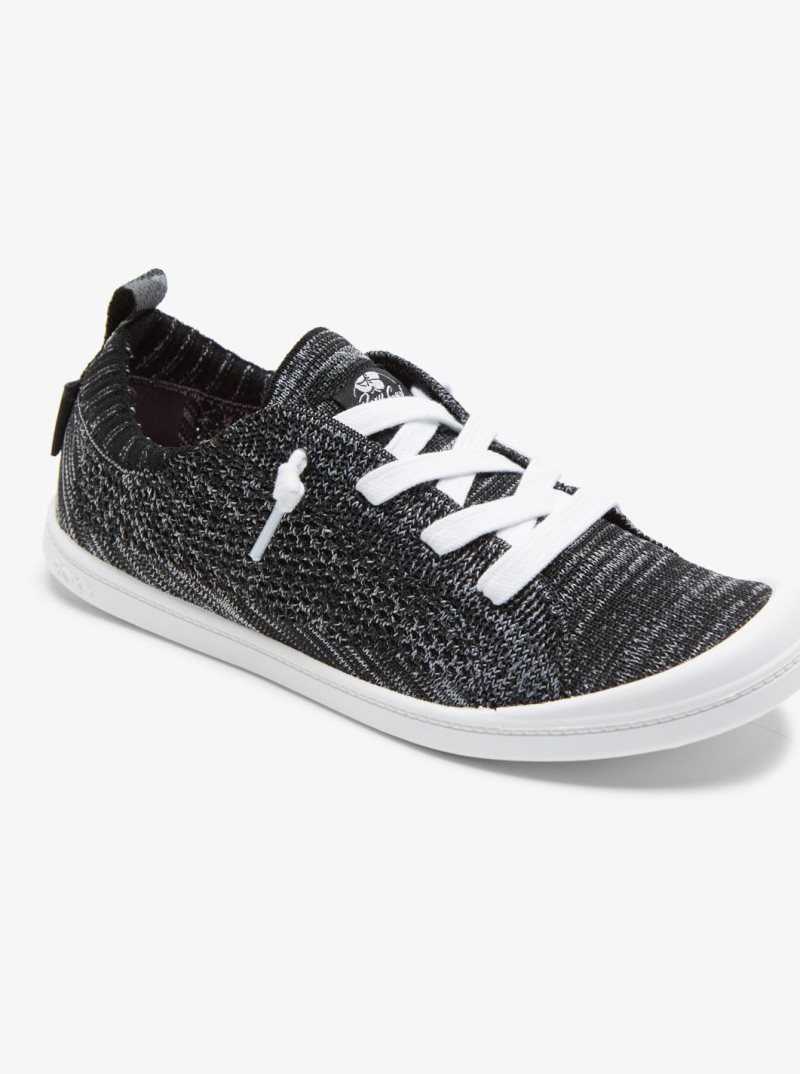 Baskets Roxy Bayshore Closed Femme Noir | 810739WSX