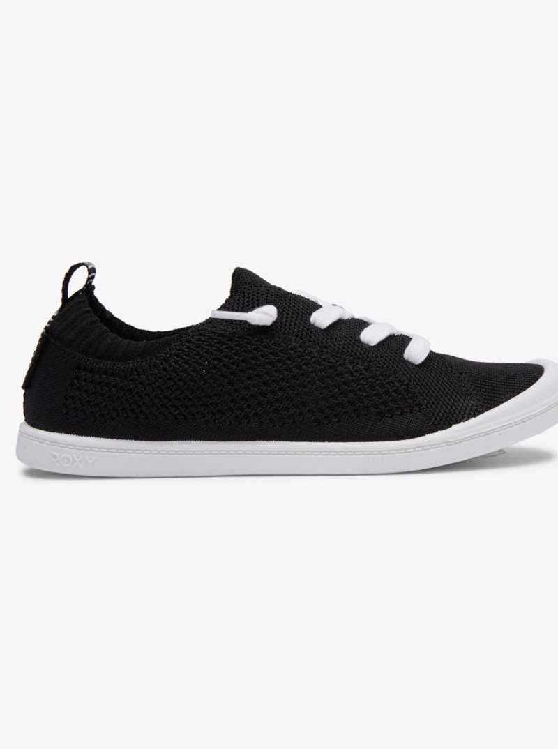 Baskets Roxy Bayshore Closed Femme Noir | 894127GJP