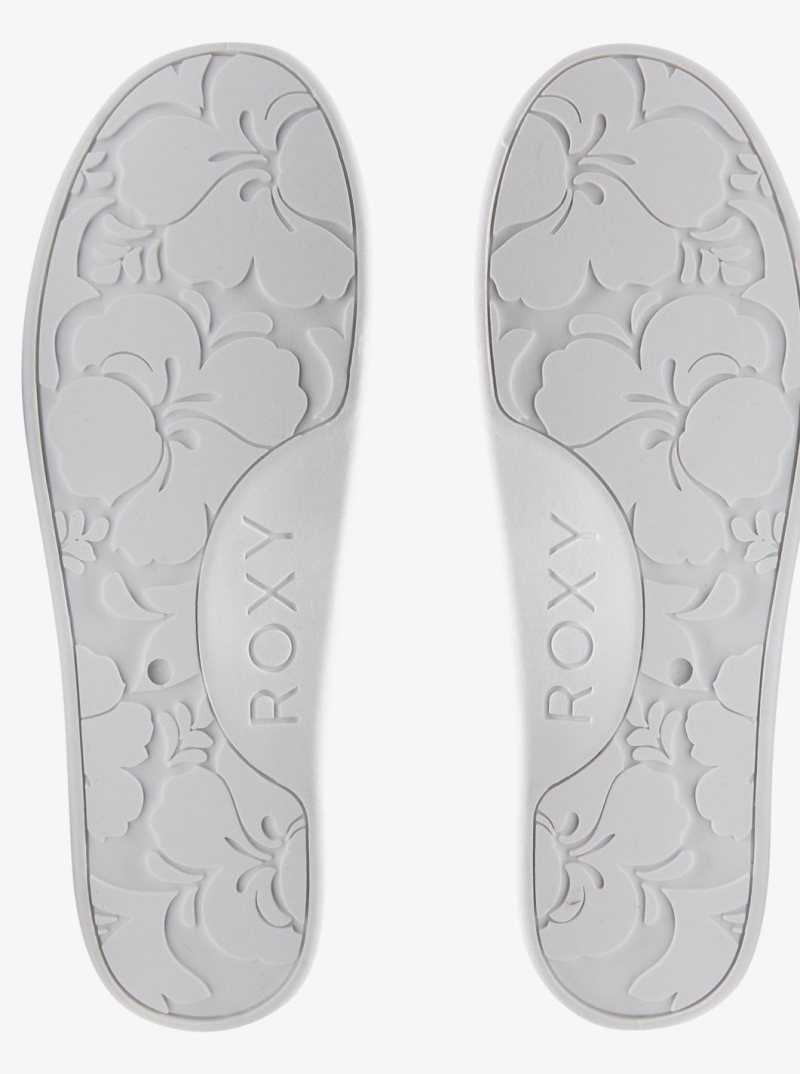 Baskets Roxy Bayshore Femme Blanche | 149630MSF