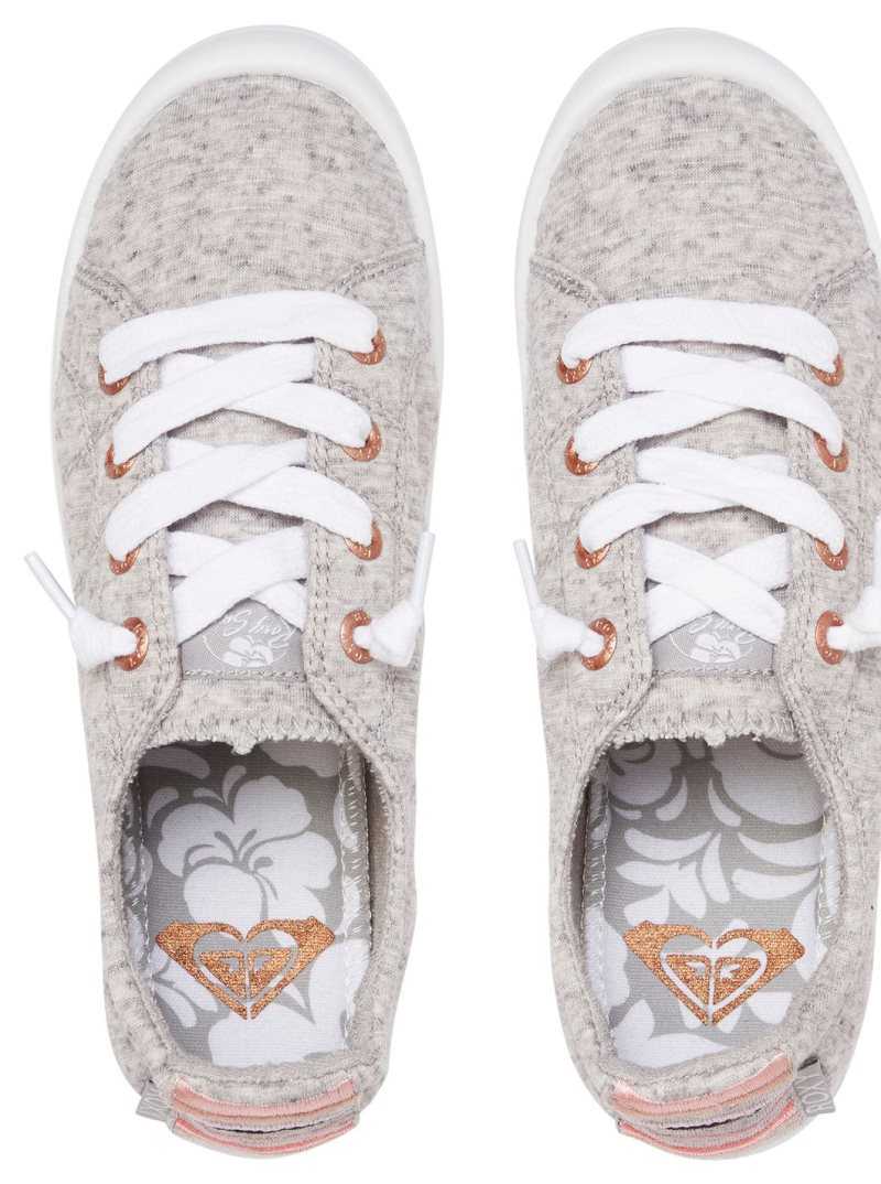 Baskets Roxy Bayshore Femme Grise Foncé | 609318JOM